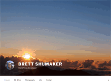 Tablet Screenshot of brettshumaker.com